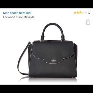 Kate Spade ♠️ Makayla Leewood Place Black Handbag